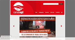 Desktop Screenshot of canalugt.tv